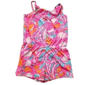 Lilly Pulitzer Romper Girls Size 8-10